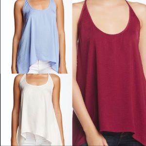 BUNDLE: 3 Nordstrom High-Low Racerback Tank Tops